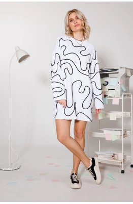 Платье КО-КО 4.28.2 белый  