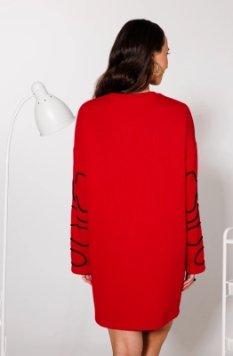 Платье КО-КО 4.28.2 красный  Платье КО-КО 4.28.2 красный