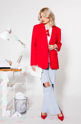 Жакет КО-КО 7.13 красный 