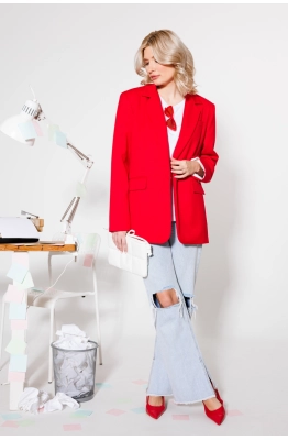 Жакет КО-КО 7.13 красный 