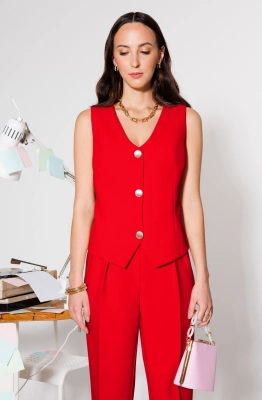 Жилет КО-КО 7.25.1 красный  Жилет КО-КО 7.25.1 красный