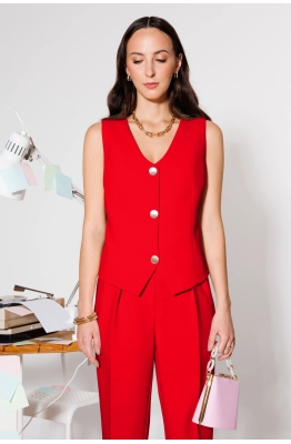 Жилет КО-КО 7.25.1 красный  Жилет КО-КО 7.25.1 красный