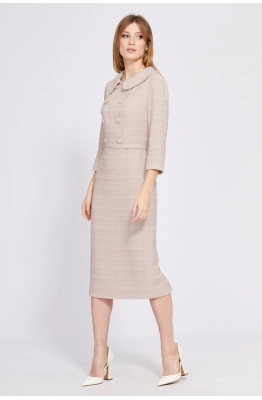 Платье EOLA 2551 бежевый Платье EOLA 2551 бежевый