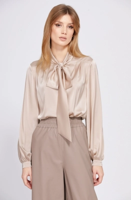 Блуза EOLA 2581 бежевый  Блуза EOLA 2581 бежевый