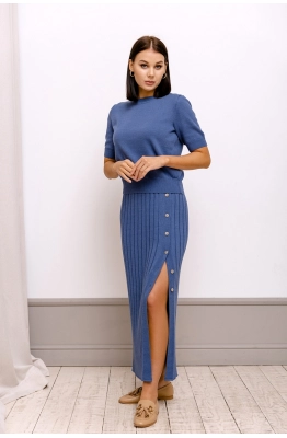 Юбка RomGil РВ0039-ХЛ2 индиго 