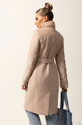 Пальто Golden Valley 7062-1 бежевый  Пальто Golden Valley 7062-1 бежевый