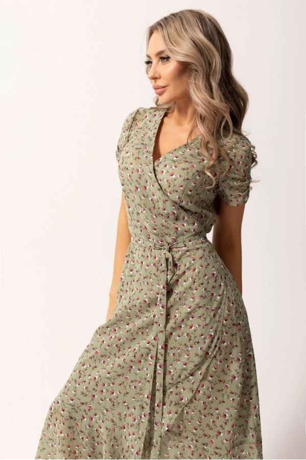 Платье Golden Valley 4676 оливковый Платье Golden Valley 4676 оливковый