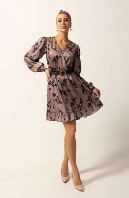 Платье Golden Valley 4952 коричневый  Платье Golden Valley 4952 коричневый