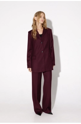 Брюки PiRS 4650 бургунди 