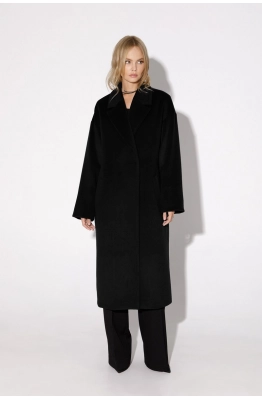 Пальто PiRS 4847 черный  Пальто PiRS 4847 черный