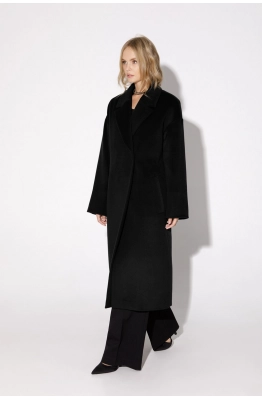 Пальто PiRS 4847 черный  Пальто PiRS 4847 черный