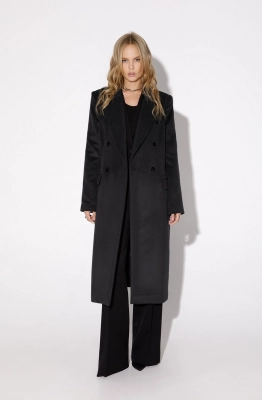 Пальто PiRS 5059в графитовый  Пальто PiRS 5059в графитовый