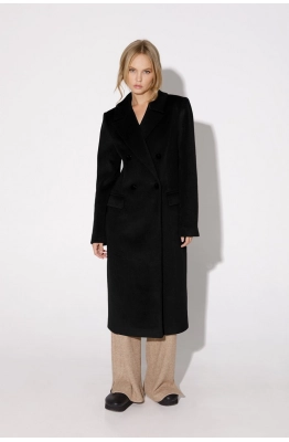 Пальто PiRS 5059 черный  Пальто PiRS 5059 черный