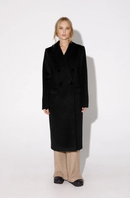 Пальто PiRS 5059 черный  Пальто PiRS 5059 черный