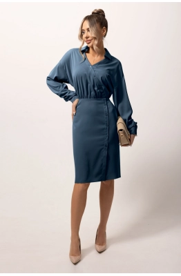 Платье Golden Valley 44009 синий 