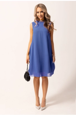 Платье Golden Valley 4380 темно-голубой  