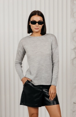 Джемпер RomGil ТЗ107П светло-серый 