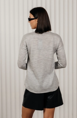 Джемпер RomGil ТЗ107П светло-серый 