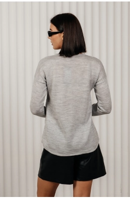 Джемпер RomGil ТЗ107П светло-серый 