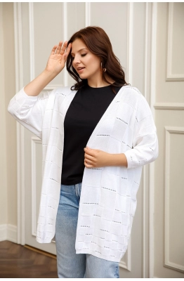 Кардиган RomGil ТЗ477-5 белый 