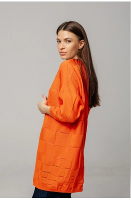 Кардиган RomGil ТЗ477-5 ярко-оранжевый 