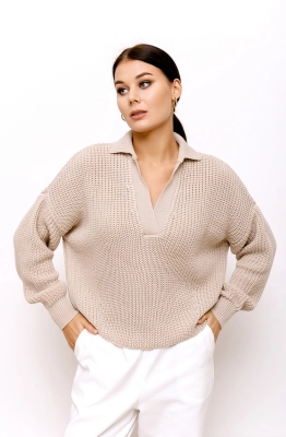 Джемпер RomGil ТЗ690П слоновая кость 