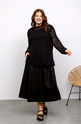 Джемпер RomGil ТЗ819Х черный Джемпер RomGil ТЗ819Х черный