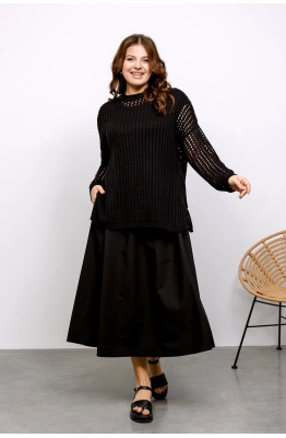 Джемпер RomGil ТЗ819Х черный Джемпер RomGil ТЗ819Х черный