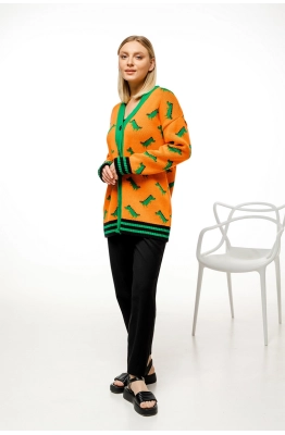 Кардиган RomGil РВ0078-АК2 апельсин 