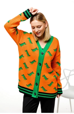 Кардиган RomGil РВ0078-АК2 апельсин 