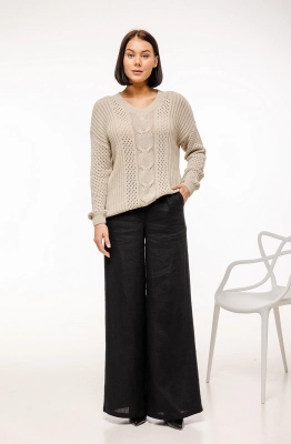 Джемпер RomGil ТЗ824Л светло-бежевый Джемпер RomGil ТЗ824Л светло-бежевый