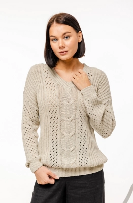 Джемпер RomGil ТЗ824Л светло-бежевый 