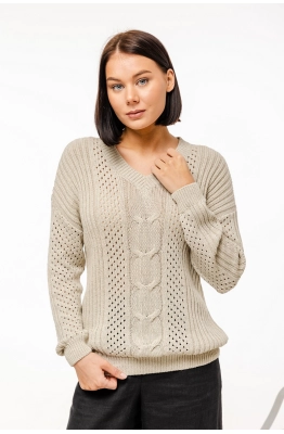 Джемпер RomGil ТЗ824Л светло-бежевый 