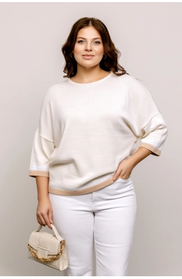 Джемпер RomGil РВ0014-ХЛ2 молочный, крем-брюле, белый 
