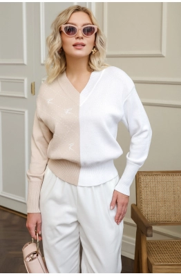 Джемпер RomGil РВ0024-ХЛ2 крем-брюле 