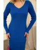 Платье RomGil РВ0026-ХЛ2 ярко-синий 
