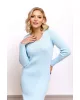 Платье RomGil РВ0026-ХЛ2 бледно-голубой 
