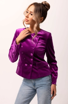 Жакет Golden Valley 36256 фиолетовый 