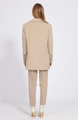 Полупальто EOLA 2564 бежевый  Полупальто EOLA 2564 бежевый