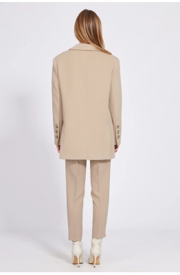 Полупальто EOLA 2564 бежевый  Полупальто EOLA 2564 бежевый