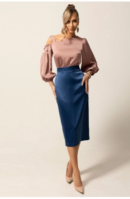 Комплект Golden Valley 6589 бежево-синий 