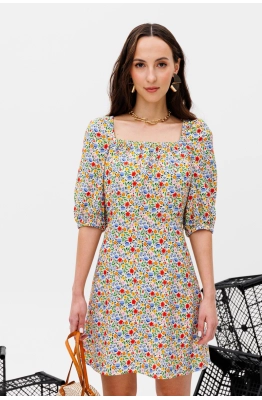 Платье КО-КО 8.23 полевые цветы 