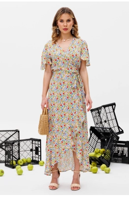 Платье КО-КО 8.25 цветочный принт 