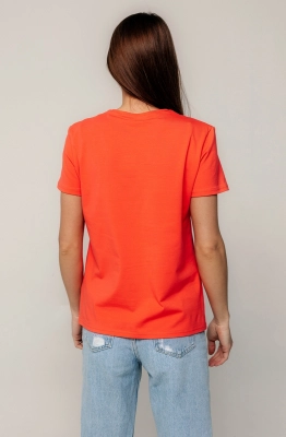 Джемпер RomGil ТЗ624ЛХ коралловый 