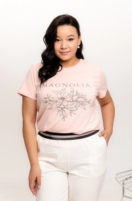 Джемпер RomGil РП0009-ХЛ2 розовый персик 