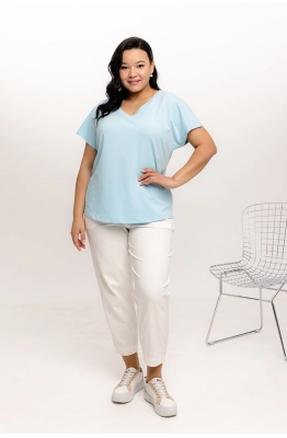 Джемпер RomGil РП0003-ХЛ2 бледно-голубой 