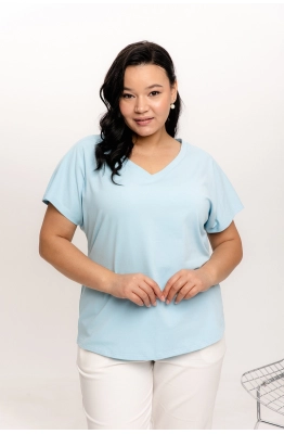 Джемпер RomGil РП0003-ХЛ2 бледно-голубой 