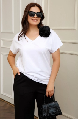 Джемпер RomGil РП0003-ХЛ2 белый 