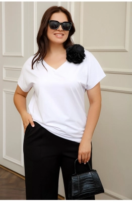 Джемпер RomGil РП0003-ХЛ2 белый 