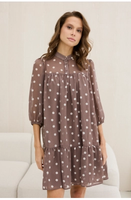 Платье DAVA 1122 капучино 